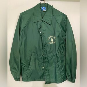 Vintage Champion Windbreaker, Alpine Camp for Boys, Boys L
